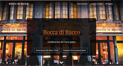 Desktop Screenshot of boccadibacco.de